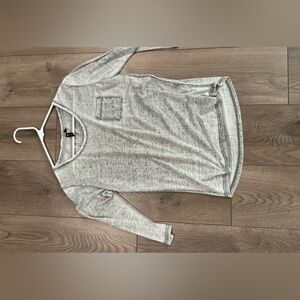 Women’s Cotton On Gray 3/4 Quarter Sleeve Shirt W/ Pocket Size Small